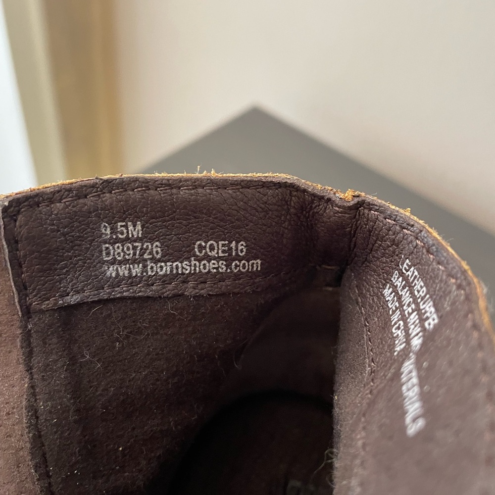 Born Brown Suede Ankle Booties - Picture 11 of 12